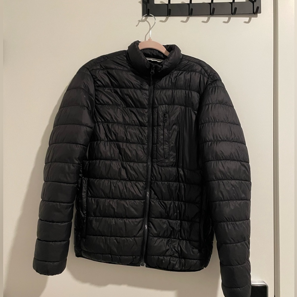 Zara Black Puffer Jacket | Size M